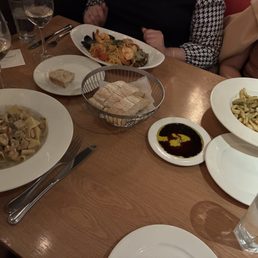 Various pastas  all a very good size!