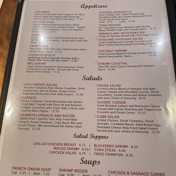 Pujo St Cafe - Menu - Cafes Near Me - Lake Charles, Louisiana