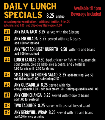 Menu photo 3 Berryhill Baja Grill Sugar Land, TX