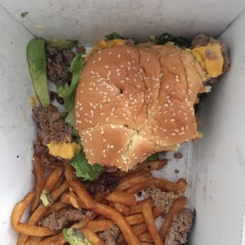 Denny's - Sloppy and meat was falling apart. - American Near Me - Bellflower, California Denny's - Sloppy and meat was falling apart. - American Near Me - Bellflower, California