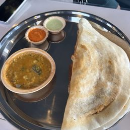 Prawn Masala Dosa