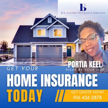 BA Lazaro Insurance Services - Introducing Portia Keel, our home insurance expert. Protect your dream home with Portia's expertise. Get insured today! - Auto Insurance Near Me - Carmichael, California BA Lazaro Insurance Services - Introducing Portia Keel, our home insurance expert. Protect your dream home with Portia's expertise. Get insured today! - Auto Insurance Near Me - Carmichael, California