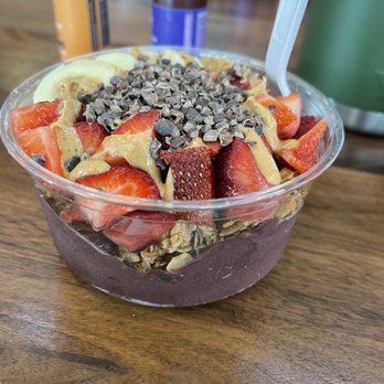 Twenty Two Juice Bar @ The Garage Food Hall - PB Aa Bowl (12 oz) - Juice Bars & Smoothies Near Me - Indianapolis, Indiana Twenty Two Juice Bar @ The Garage Food Hall - PB Aa Bowl (12 oz) - Juice Bars & Smoothies Near Me - Indianapolis, Indiana