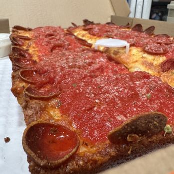 Square Pizza - PONTIAC (Pep Lovers) - Pizza Near Me - San Diego, California Square Pizza - PONTIAC (Pep Lovers) - Pizza Near Me - San Diego, California