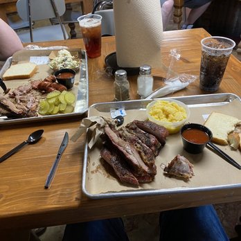 Schoepf's Bar-B-Que - Pork ribs, Cheesy Potatoes, Potato Salad, Brisket, Sausage, Cole Slaw - Barbeque Near Me - Belton, Texas Schoepf's Bar-B-Que - Pork ribs, Cheesy Potatoes, Potato Salad, Brisket, Sausage, Cole Slaw - Barbeque Near Me - Belton, Texas