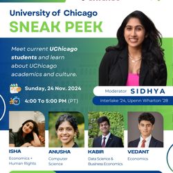 PathIvy - Discover the University of Chicago Experience! 
 Register Now: tiny.cc/pathivy