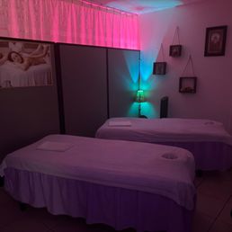 Couples massage room