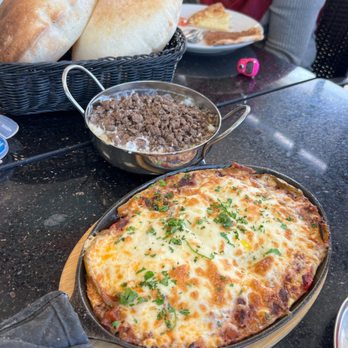 Ghadir Meat & Restaurant - Shakshiuka and meat fatteh - Seafood Near Me - Scarborough, Ontario