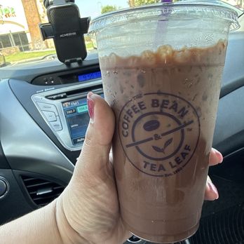 The Coffee Bean & Tea Leaf - Dark Chocolate latte iced - Coffee & Tea Near Me - Santa Ana, California The Coffee Bean & Tea Leaf - Dark Chocolate latte iced - Coffee & Tea Near Me - Santa Ana, California