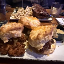 Southern chicken biscuit sliders Southern chicken biscuit sliders