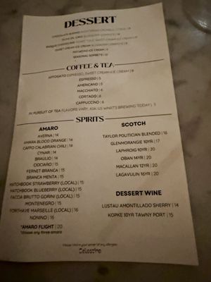 Menu photo 6 Celestine Brooklyn, NY