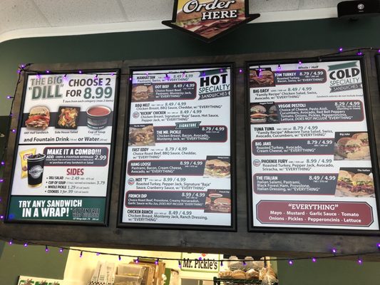 Menu photo 6 Mr. Pickle's Sandwich Shop Folsom, CA