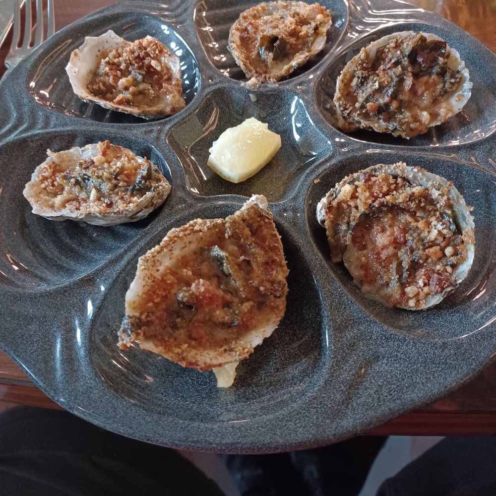 Covey - Oysters Rockefeller - New American Near Me - Wilmington, North Carolina