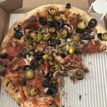 Ameci Pizza & Pasta - Mushroom pepperoni olives jalapeno pizza - Pizza Near Me - Sylmar, California Ameci Pizza & Pasta - Mushroom pepperoni olives jalapeno pizza - Pizza Near Me - Sylmar, California