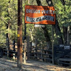 The Oregon Vortex - 11.26.23 one of Oregon's oldest and most original examples of Roadside Americana located in Gold Hill OR