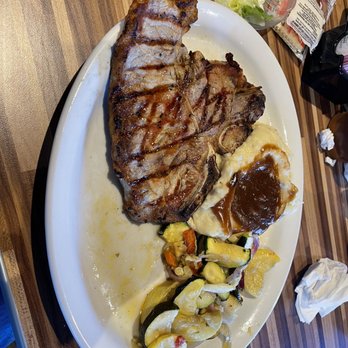 Norms - T-bone steak meal with mashed potatoes - Diners Near Me - Ontario, California Norms - T-bone steak meal with mashed potatoes - Diners Near Me - Ontario, California