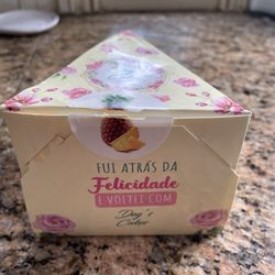 Deg's Cakes - The pineapple cake in this box is sensational. Such a delicious, moist and sweet cake. Savor one bite a day or enjoy the full slice