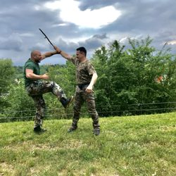 Kempo-Studio - Schnappschuss vom 1. Outdoor-Lehrgang (Nahkampf-Gelände-Ausbildung) vom 10.5.2018