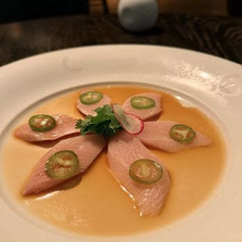 Nobu - Yellowtail in basically a sweet soy - Japanese Near Me - Las Vegas, Nevada Nobu - Yellowtail in basically a sweet soy - Japanese Near Me - Las Vegas, Nevada