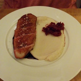 Restaurant dole - Duck with celeriac puree and onion chutney - Italian Near Me - Prague, Puerto Rico