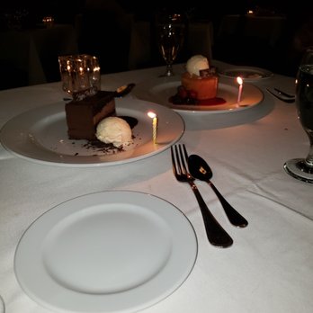 Ocean Prime - Butter Cake and Chocolate Triple Layer Cake for my birthday! - Seafood Near Me - Dallas, Texas Ocean Prime - Butter Cake and Chocolate Triple Layer Cake for my birthday! - Seafood Near Me - Dallas, Texas