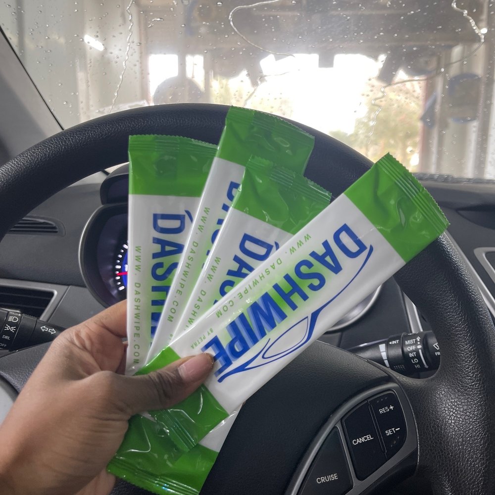 Dash Wipes given!