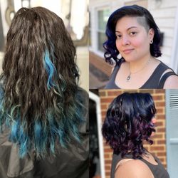 The Purple Hare - Shorter hair and fun colors!