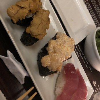 Bonsai - Uni, scallops and tuna - Sushi Bars Near Me - Chandler, Arizona