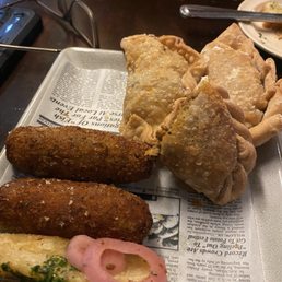 Assorted appetizer platter