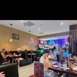 Sakura Sushi Hibachi - Dining room.