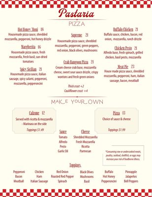 Menu photo 3 Pastaria Jonesboro, AR