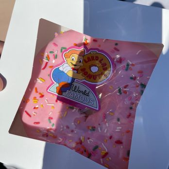 Lard Lad Donuts - Big pink - Donuts Near Me - Orlando, Florida Lard Lad Donuts - Big pink - Donuts Near Me - Orlando, Florida