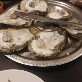 Waterfront Seafood Restaurant - Oysters on the jackfruit shell. I aviation liked them, surprisingly scrumptious! - Seafood Near Me - Ankeny, Iowa Waterfront Seafood Restaurant - Oysters on the jackfruit shell. I aviation liked them, surprisingly scrumptious! - Seafood Near Me - Ankeny, Iowa