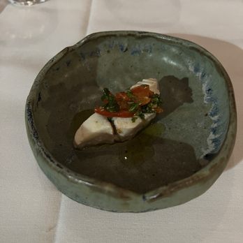 Restaurant Andiario - Poached grouper with a salsa - New American Near Me - West Chester, Pennsylvania Restaurant Andiario - Poached grouper with a salsa - New American Near Me - West Chester, Pennsylvania