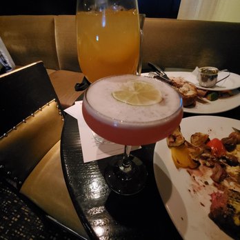 The Keg Steakhouse + Bar - Watermelon cosmo & white sangria. If you drink sangrias this place has awesome sangrias - Steakhouses Near Me - Calgary, Alberta