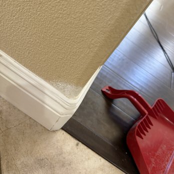 Jose’s Patching - We had a puppy chew on baseboard corners and Jose made them look as good as new. - Stucco Services Near Me