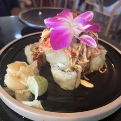 Another view of the Volcano roll