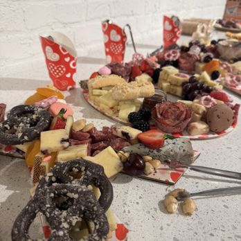 The Good Pour - Sampling spread of meats, cheeses and desserts - Beer, Wine & Spirits Near Me - Winter Park, Florida
