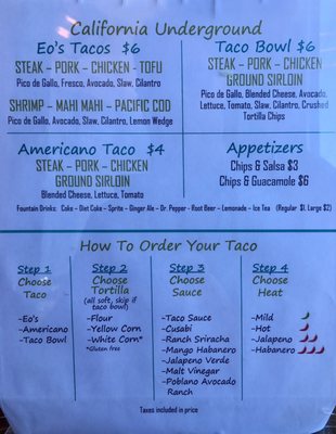 Menu photo 4 California Underground Hull, MA Menu photo 4 California Underground Hull, MA