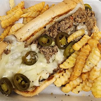 Crown Majestic Kitchen - Cheesesteak with fries - Soul Food Near Me Crown Majestic Kitchen - Cheesesteak with fries - Soul Food Near Me