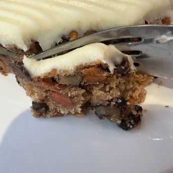 Madame Bonte Cafe - Very nice ingredients -black walnuts, plump raisins and carrot. - Breakfast & Brunch Near Me - New York, New York Madame Bonte Cafe - Very nice ingredients -black walnuts, plump raisins and carrot. - Breakfast & Brunch Near Me - New York, New York