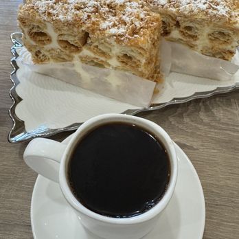 Restaurant Areni - Gotta finish the meal with some Armenian Coffee and some Napoleon cake! - Russian Near Me - Sherman Oaks, California Restaurant Areni - Gotta finish the meal with some Armenian Coffee and some Napoleon cake! - Russian Near Me - Sherman Oaks, California