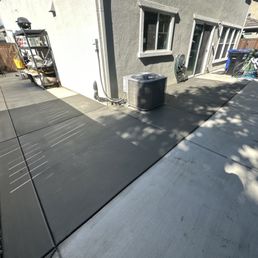 Repaired area. Repaired area.