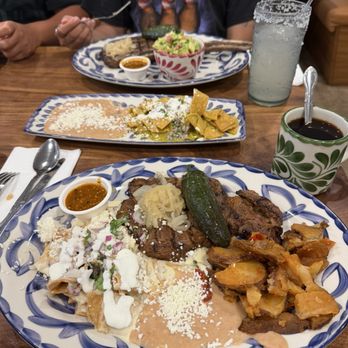 Girasol Cocina Mexicana - Ribeye chilaquiles with potatoes - Mexican Near Me - Monrovia, California Girasol Cocina Mexicana - Ribeye chilaquiles with potatoes - Mexican Near Me - Monrovia, California