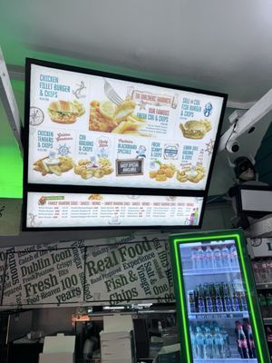 Menu photo 1 Leo Burdock Fish & Chips Dublin, D Menu photo 1 Leo Burdock Fish & Chips Dublin, D