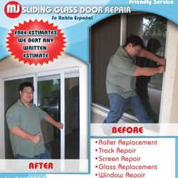 MJ Sliding Glass Door Repair - Is Sliding glass door stuck?
Call us now 7868731608