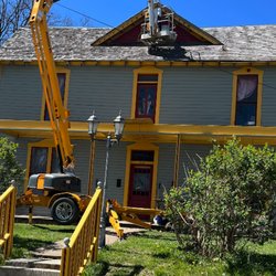 A-1 Painting & Restoration - Replaced rotting wood and painted and restored this beautiful historic home