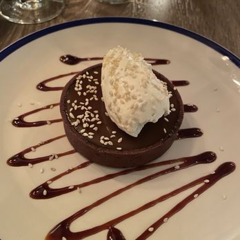 Sababa - Date Tahini Caramel Tart - Mediterranean Near Me - Washington, DC, District of Columbia