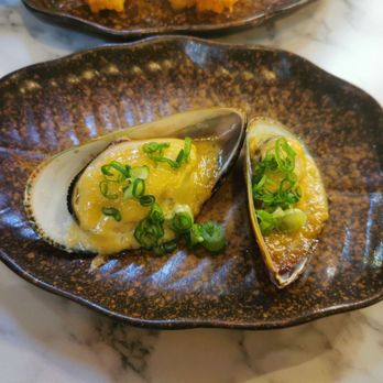 Mabu Sushi - Baked mussels - Sushi Bars Near Me - El Monte, California