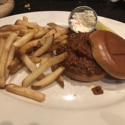 The Sloppy Joe was very good. The Sloppy Joe was very good.